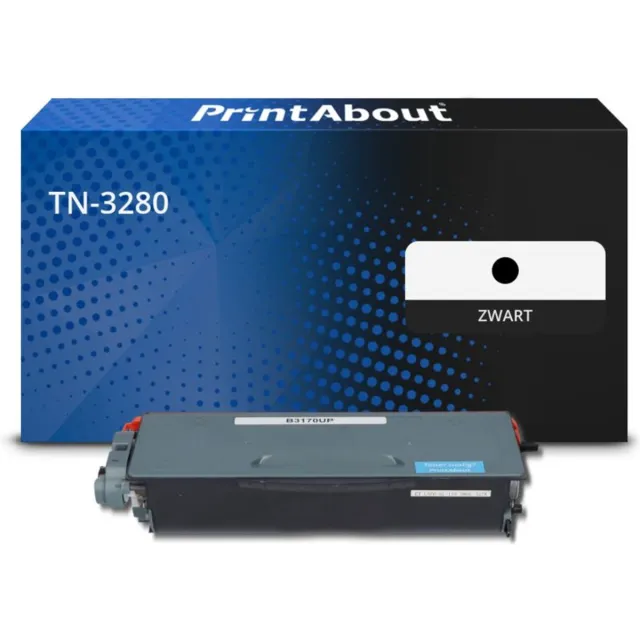 PrintAbout Brother TN-3280 toner zwart