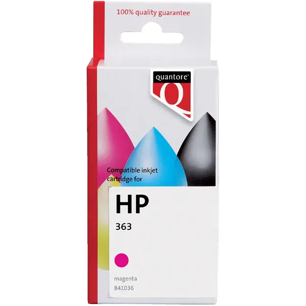 Quantore Inktcartridge Quantore alternatief tbv HP C8772EE 363 rood