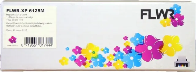 FLWR Toner / Phaser 6125 / Magenta - Geschikt voor Xerox