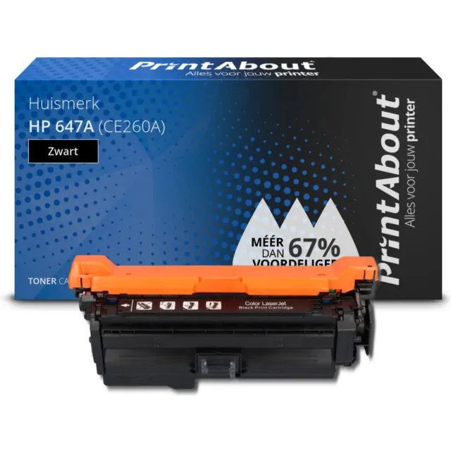 PrintAbout HP 647A (CE260A) toner zwart