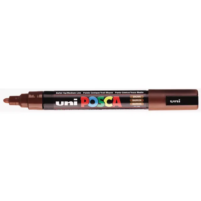 Uni POSCA paintmarker PC-5M, 1,8 - 2,5 mm, bruin