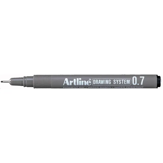 Artline Fineliner Drawing System 0,7 mm zwart