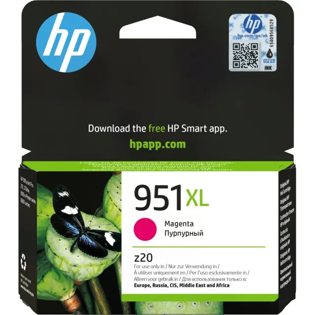 HP Original Ink Cartridge HP 951xl Magenta Paars
