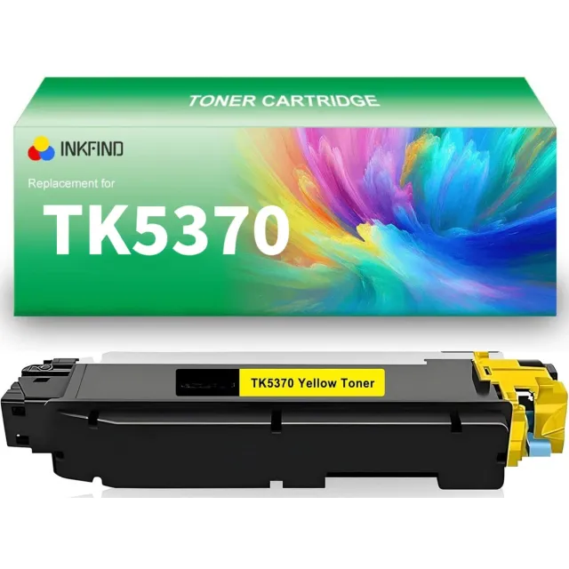 INKFIND TK5370 Geel tonercartridge compatibel met Kyocera TK5370 TK-5370 Geel toner cartridge - 1-pack Geel Geel x 1