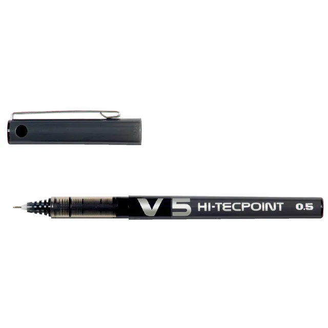 Pilot Rollerpen PILOT Hi-Tecpoint V5 fijn zwart