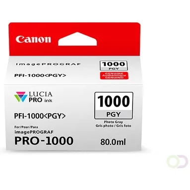 Canon Inktcartridge Canon PFI-1000 foto grijs Grey
