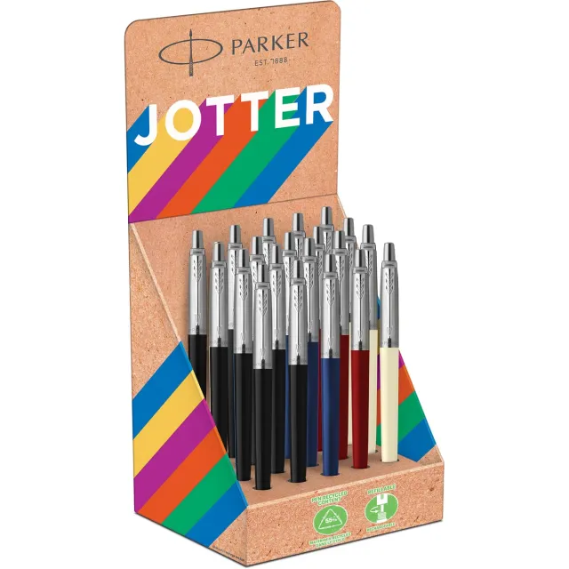 Parker Jotter Basic balpen,assorti blauw