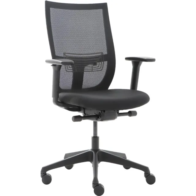 Euroseats bureaustoel Curve, zwart