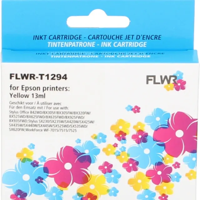 FLWR Epson T1294 geel (Huismerk (compatible))