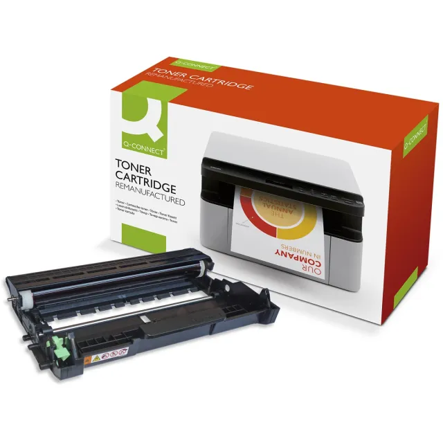 Q-Connect drum zwart 12000 pagina's voor Brother - OEM: DR-2200