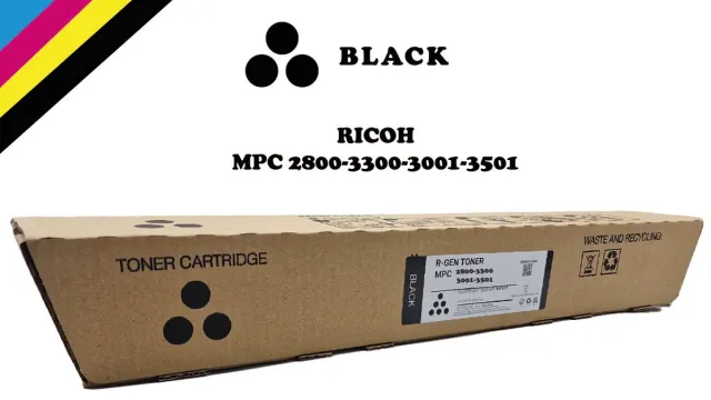 Ricoh Toner Ricoh MP C3001 / 3501 Black – Compatible