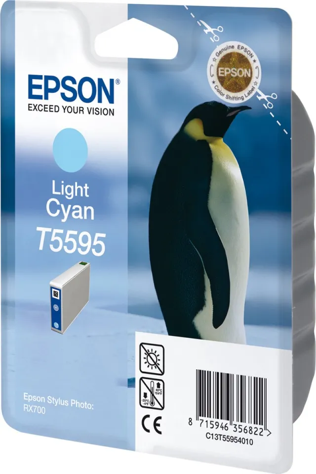 Epson inktcartridge licht cyaan t5595 - c13t55954010