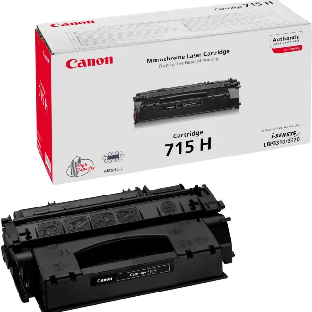 Canon 715 Tonercartridge - Zwart / HC