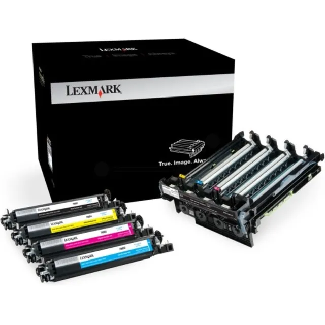 Toner Lexmark 70C0Z50 Multicolour zwart