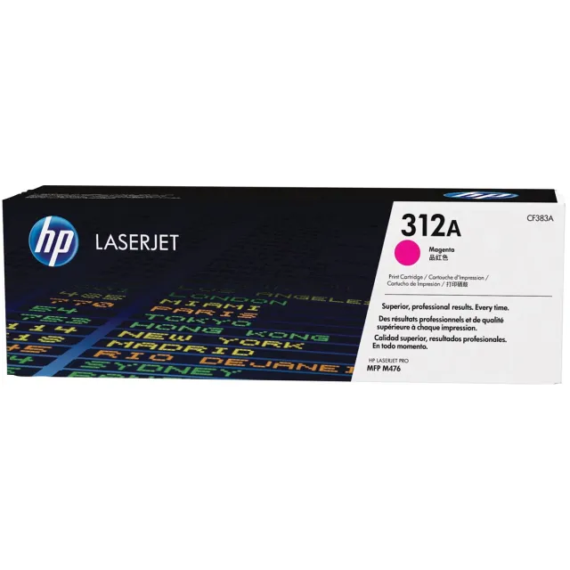 Hp toner 312A, 2 700 pagina's, OEM CF383A, magenta
