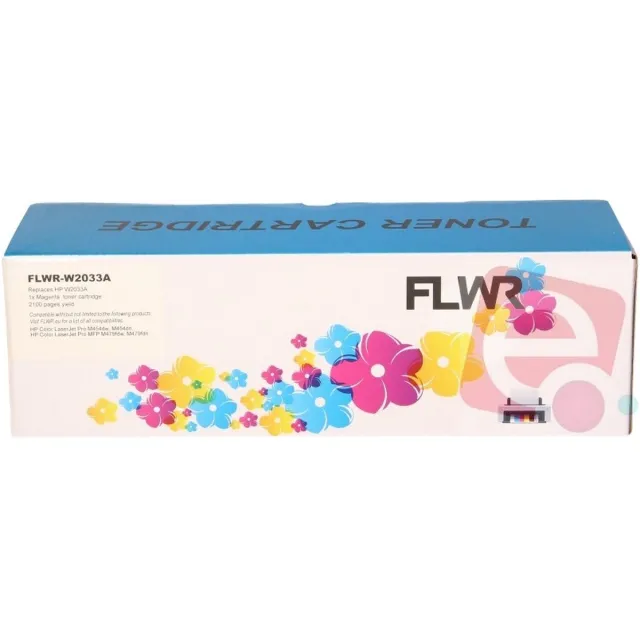 FLWR Toners / HP 415A / magenta / Geschikt voor HP