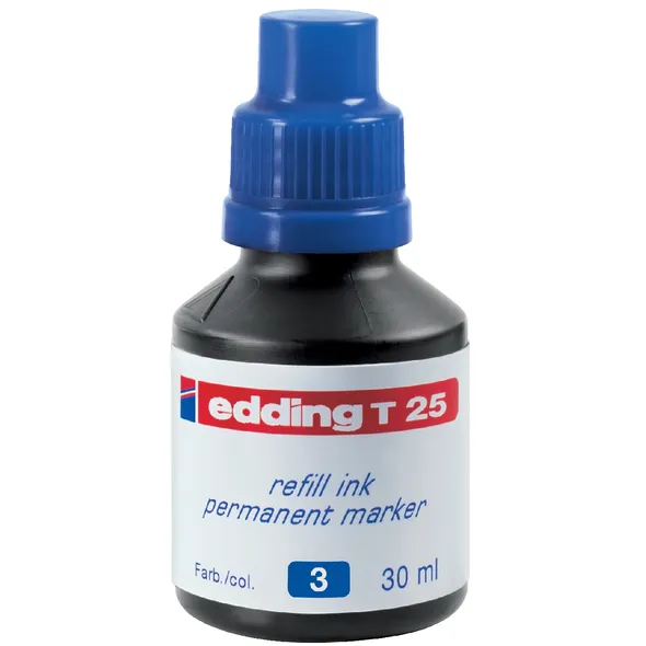 Viltstiftinkt edding T25 blauw