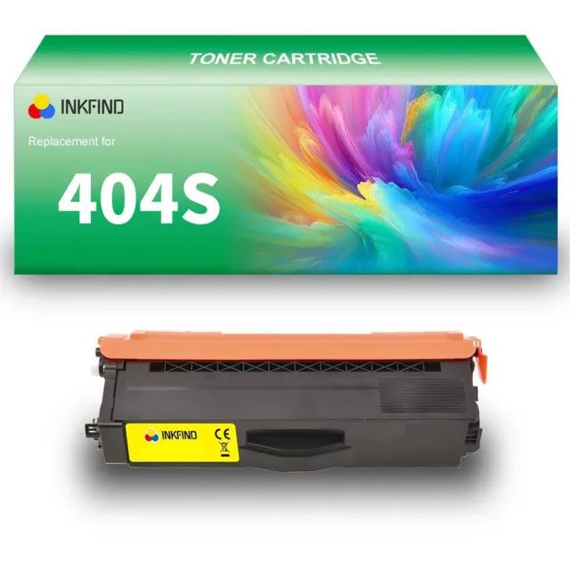 INKFIND CLT-Y404S Geel tonercartridge compatibel met Samsung CLT-Y404S Geel geschikt voor Samsung Xpress C430/C430W/C480/C480W/C480FN/C480FW - 1-pack Geel Geel x 1