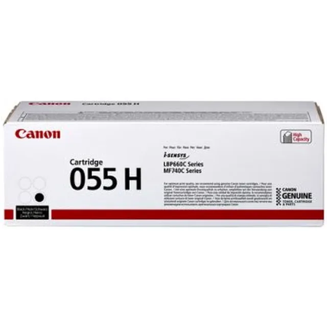 Canon Cartridge Toner Canon 055H black 7600 pagina's Zwart