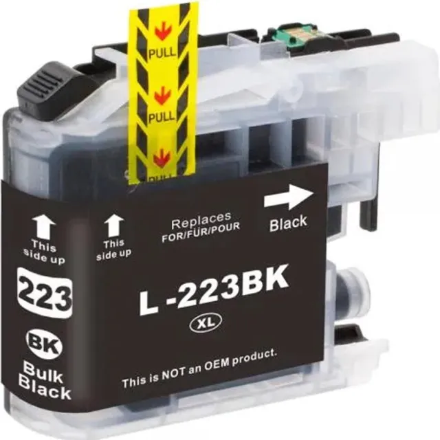 Inktkenners Inktcartridge Geschikt voor Brother LC223 | 1x Zwart cartridge - Geschikt voor MFC J5320DW - J4120DW - J4420DW - J880DW - J480DW - J4620DW - J5620DW - J680DW - J5625DW - J4625DW - J5720DW