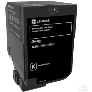 Lexmark Return Program toner CS72x, 7.000 pagina's, OEM 74C2SK0, zwart