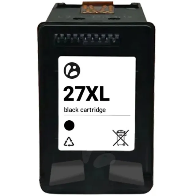 MartyPrint geschikt voor HP 27XL (C8727AE) inktcartridge zwart