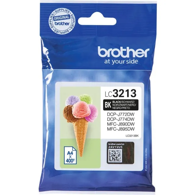 Brother Inkcartridge brother lc-3213 zwart hc - 5 stuks