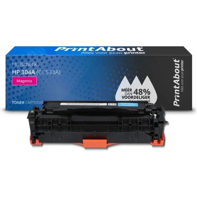 PrintAbout HP 304A (CC533A) toner magenta