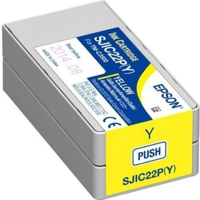 Epson Original Ink Cartridge Epson SJIC22P Yellow