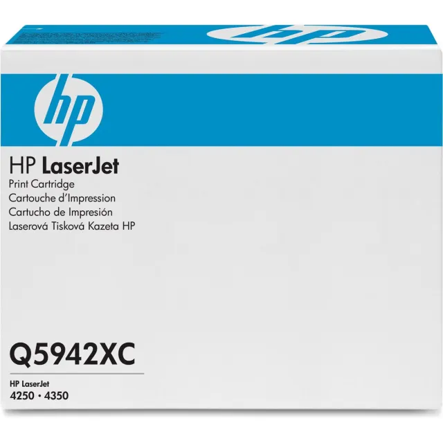 Hp Q5942XC Tonercartridge - Zwart