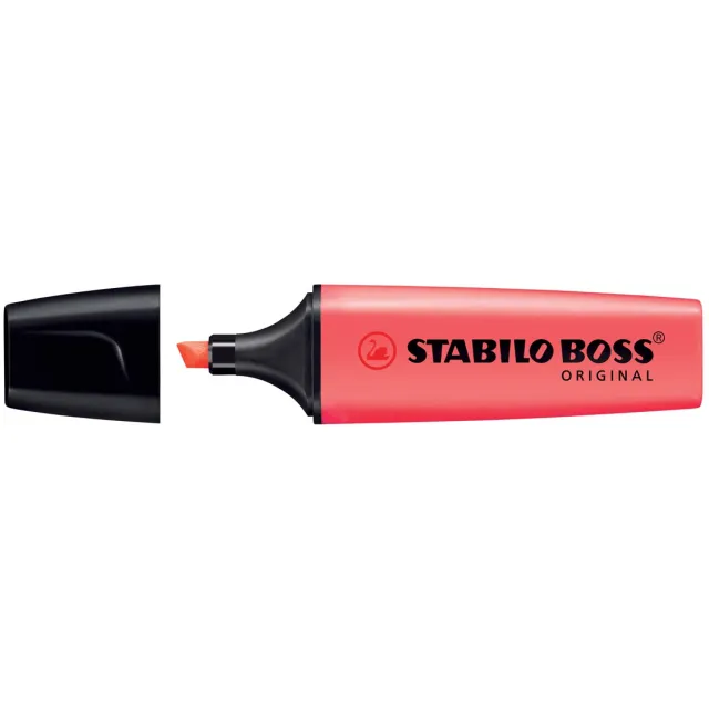 Stabilo BOSS ORIGINAL markeerstift, rood