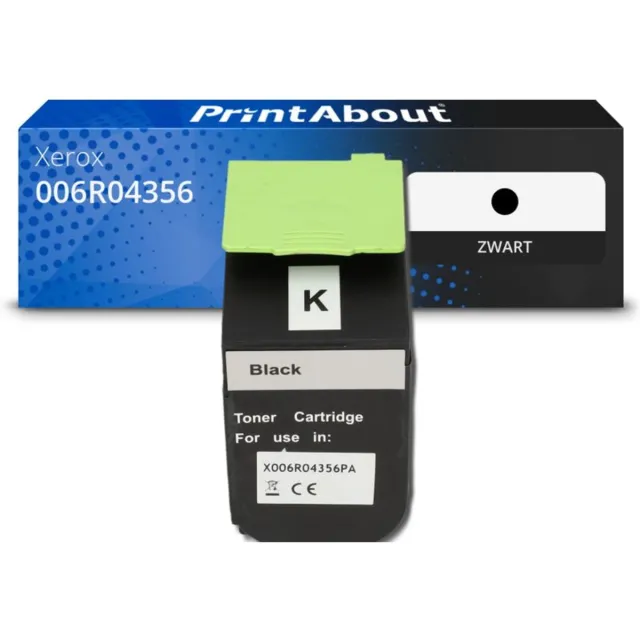 PrintAbout huismerk Toner 006R04356 Zwart geschikt voor Xerox