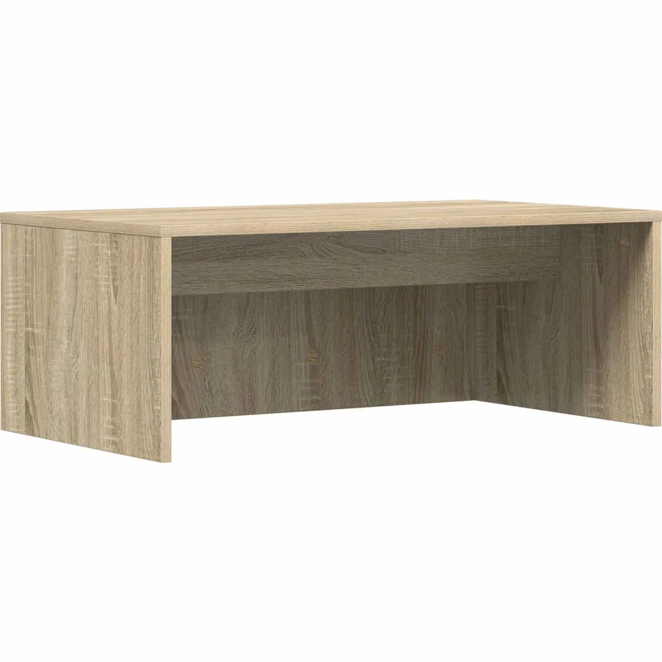 vidaXL Wandbureau Sonoma Eiken 80 x 45 x 30 cm Bewerkt hout, foto 3