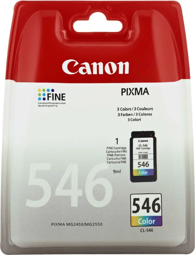Canon CL 546 - Inktcartridge - Kleur + Retourzakje Multi