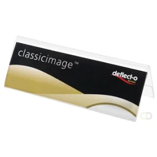 Tafelnaambord Deflecto classic voor ft a5