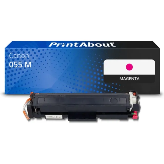 PrintAbout Huismerk Canon 055 M Toner Magenta