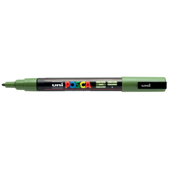 Uni POSCA paintmarker PC-3M, 1,5 mm, kakigroen