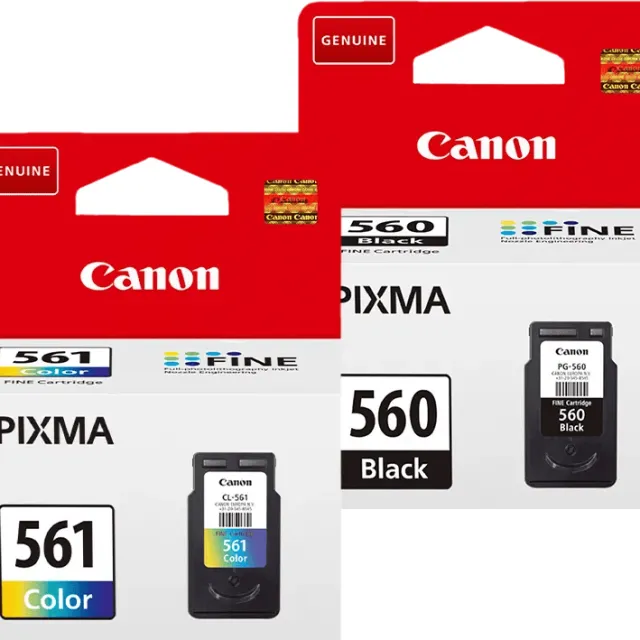 Canon PG-560 + CL-561 Cartridge Combo Pack