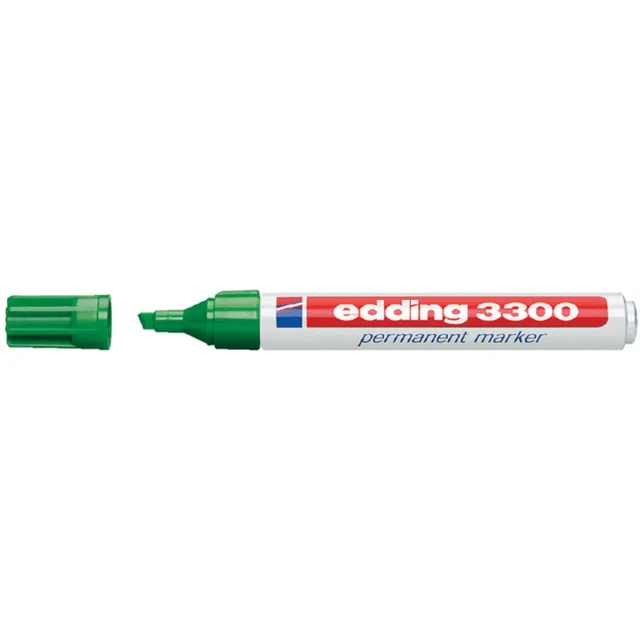 Edding Viltstift edding 3300 schuin 1-5mm groen