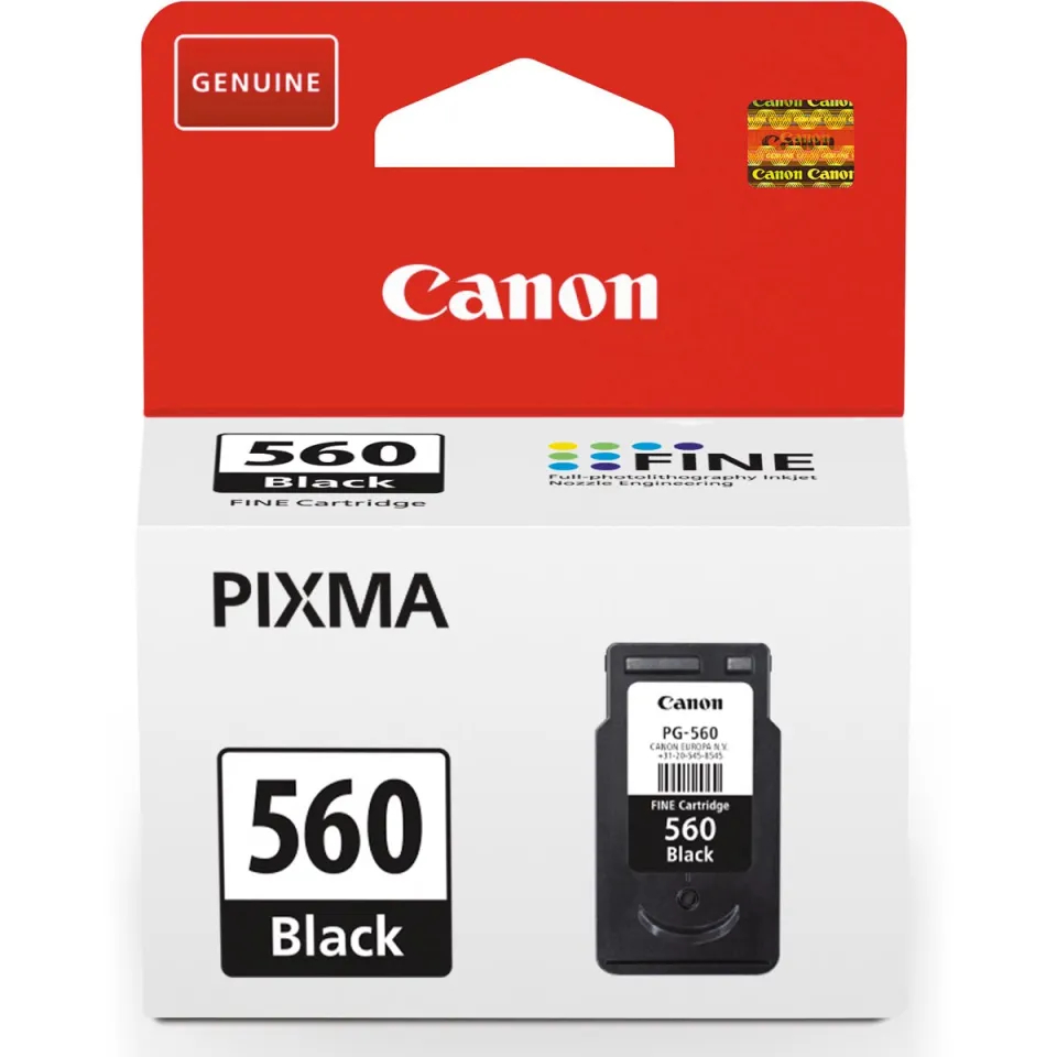 Canon PG-560 inktcartridge zwart, foto 3