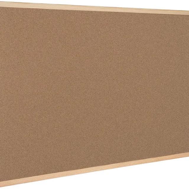 Q-CONNECT kurkbord met houten frame 40 x 30 cm