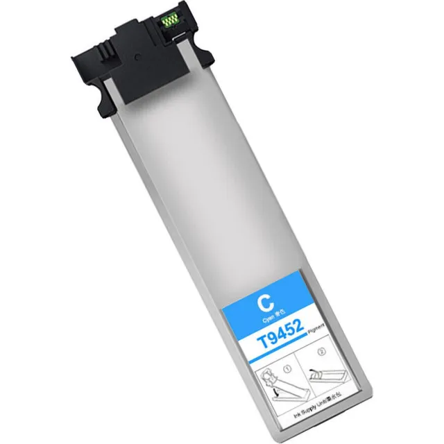Inktkenners Inktcartridge Geschikt voor Epson T9452XL | 1x cyaan Geschikt voor Epson WorkForce Pro WF C 5210DW, Epson WorkForce Pro WF C 5290DW, Epson WorkForce Pro WF C 5710DWF, Epson WorkForce Pro WF C 5790DWF