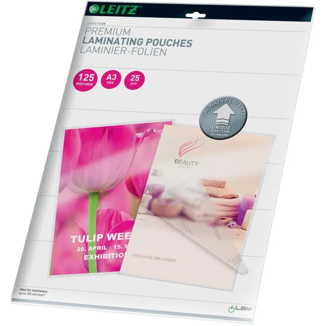 Leitz lamineerhoes Ilam ft A3, 250 micron (2 x 125 micron), pak van 25 stuks