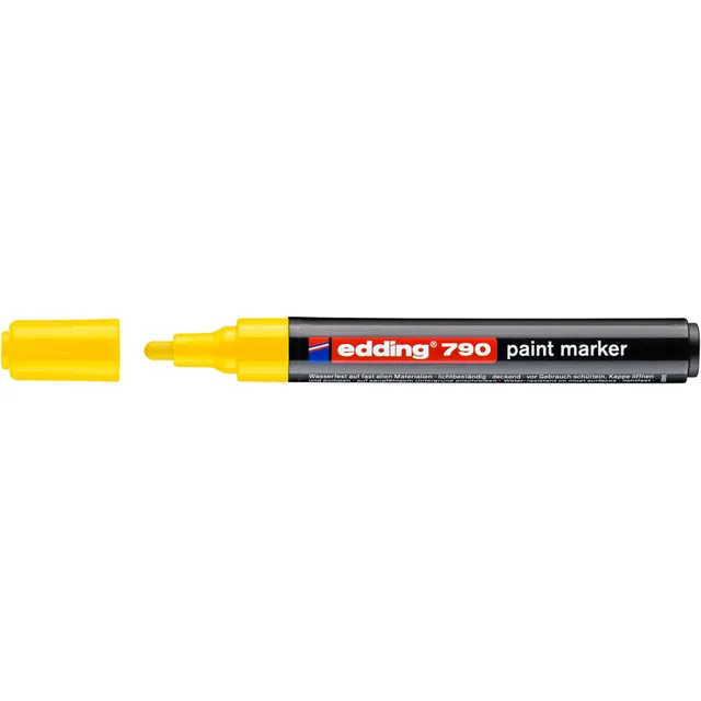 Edding Paintmarker edding 790 op alcoholbasis 2-3mm geel