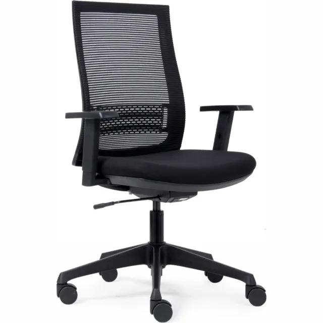 Game Hero Office Hero® Admire Ergonomische Bureaustoel - Bureaustoelen voor Volwassenen - Gemonteerd geleverd - Zwart Zwart1