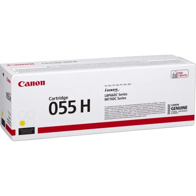 Canon Original Toner Canon 055H Yellow