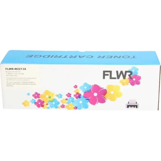 FLWR Toners / HP 207X / magenta / Geschikt voor HP