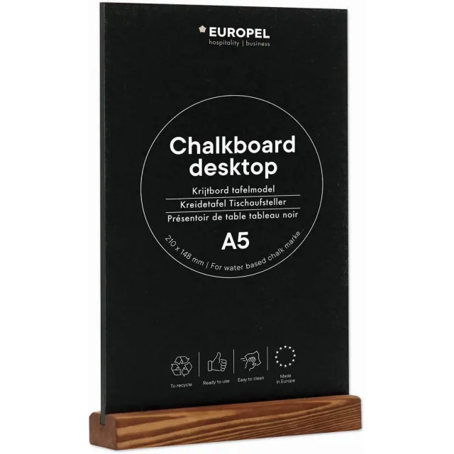 Europel krijtbord, ft A5