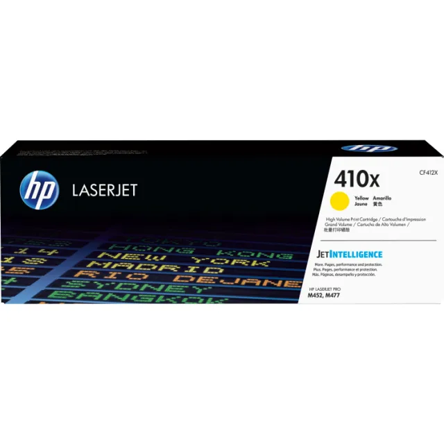 Hp Tonercartridge hp cf412x 410x geel
