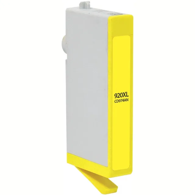 Inktkenners Inktcartridge Geschikt voor HP 920 / 920XL | 1x Geel - Geschikt voor HP Officejet 6000, 6500, 6500A, 7000, 7500A